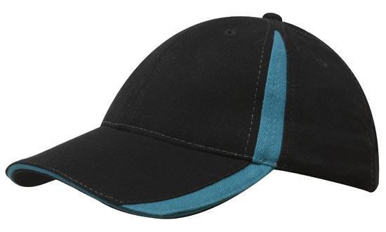 Headwear Brushed Heavy Cotton With Inserts On The Peak & Crown (4014)