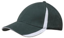 Headwear Brushed Heavy Cotton With Inserts On The Peak & Crown (4014)