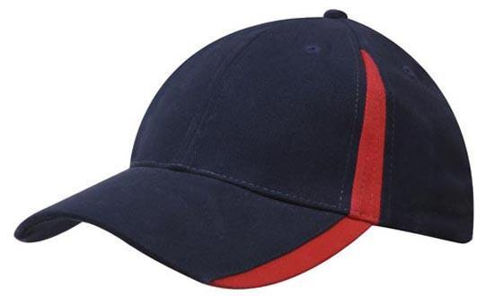 Headwear Brushed Heavy Cotton With Inserts On The Peak & Crown (4014)