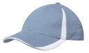 Headwear Brushed Heavy Cotton With Inserts On The Peak & Crown (4014)