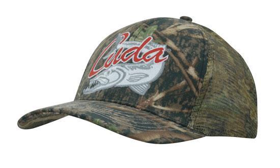 Headwear True Timber Camouflage With Camo Mesh Back (4059)