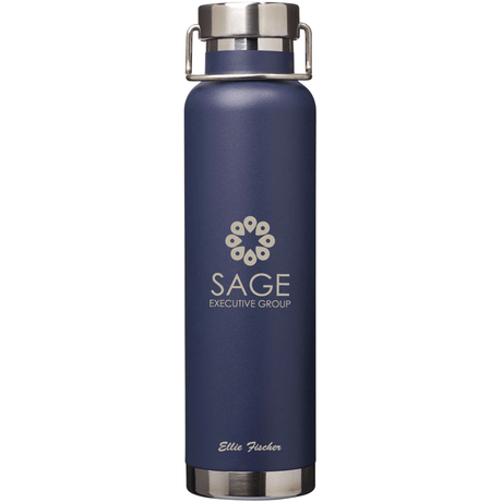 Copper Vacuum Insulated Bottle 650ml - Engraved