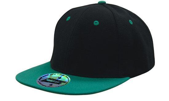 Headwear Premium American Twill With Snap 59 Styling Two Tone Cap (4106)