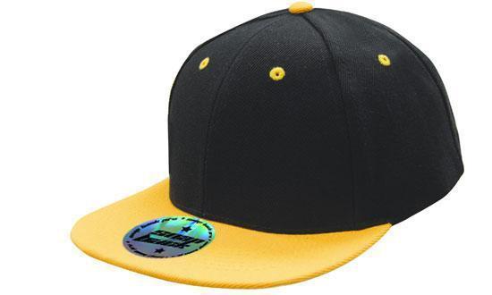 Headwear Premium American Twill With Snap 59 Styling Two Tone Cap (4106)