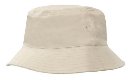 Breathable Poly Twill Bucket Hat (4107)