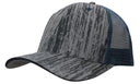 Headwear Wood Printed Fabric/Mesh Back Cap (4144)