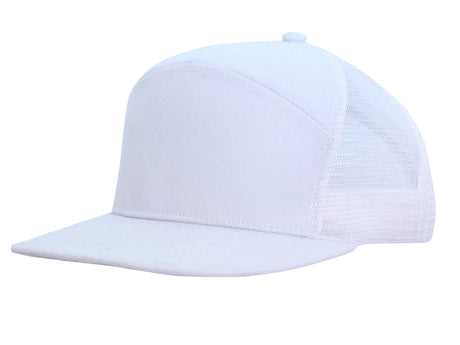 Headwear Premium American Twill A Frame Cap With Mesh Back (4154)