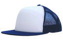 Headwear Foam Front A Frame Cap With Mesh Back (4159)