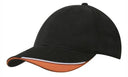 Headwear Brushed Heavy Cotton With Indented Peak (4167)