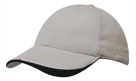 Headwear Brushed Heavy Cotton With Indented Peak (4167)