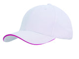 Headwear Brushed Heavy Cotton With Sandwich Trim (4210)