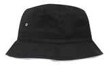 Headwear Brushed Sports Twill Bucket Hat (4223)