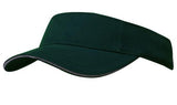 Headwear Brushed Heavy Cotton Visor Cap (4230)