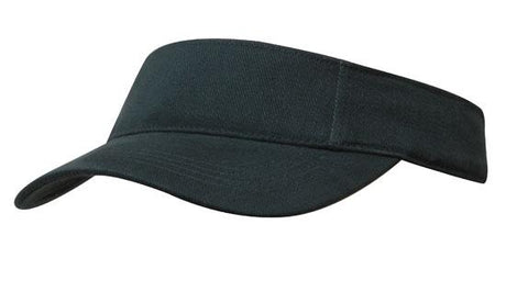 Headwear Brushed Heavy Cotton Visor Cap (4230)