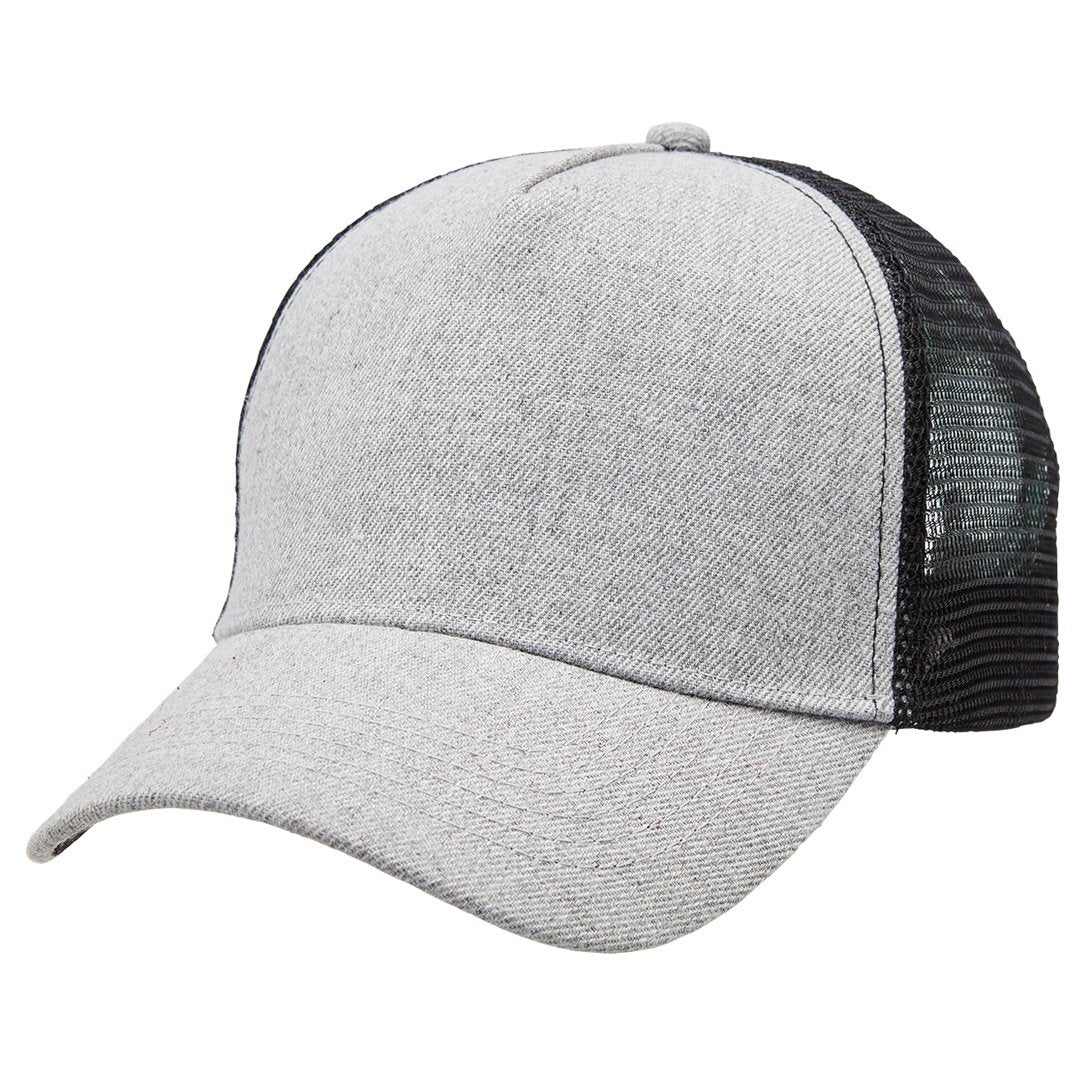 Heathered Mesh Trucker Cap