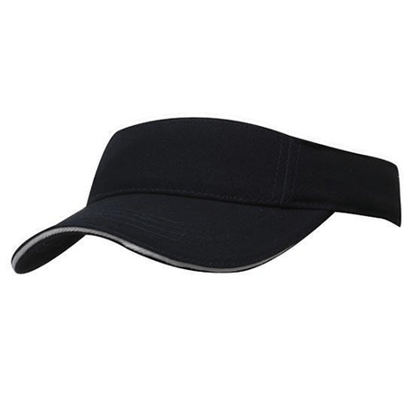 Headwear Brushed Heavy Cotton Visor Cap (4230)