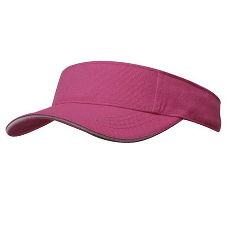 Headwear Brushed Heavy Cotton Visor Cap (4230)