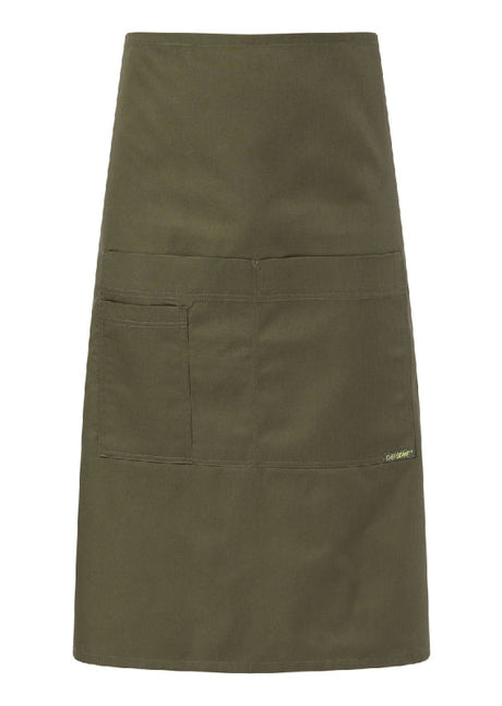 CA032 ChefsCraft 3/4 Apron w/Pockets