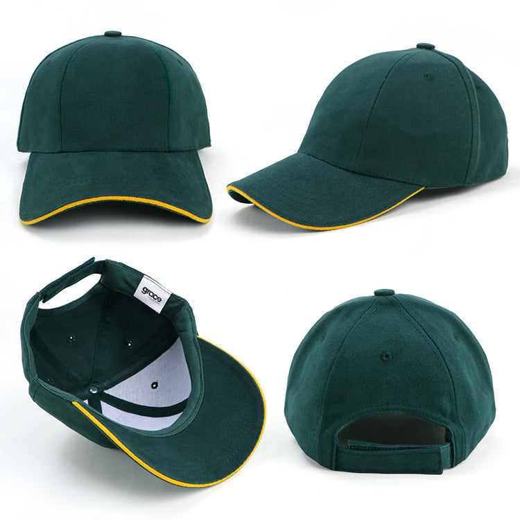 Rotated Panel Cap - Embroidered