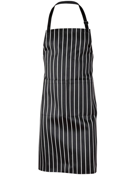 AP04 Bib Striped Apron