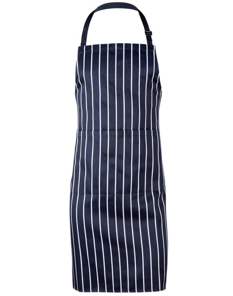 AP04 Bib Striped Apron