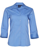 BS07Q Women's Teflon Executive 3/4 Sleeve Shirt