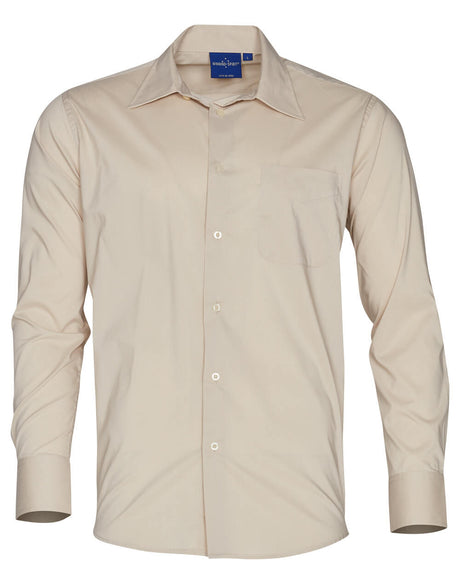 BS08L Men's Teflon Executive Long Sleeve Shirt