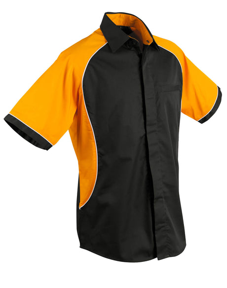 BS15 Men's Arena Tri-Colour Contrast Shirt