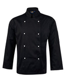 CJ01 Chef's Long Sleeve Jacket
