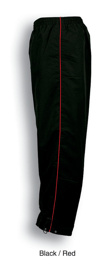 CK505 Bocini Unisex Track-Suit Warm Up Pants With Piping