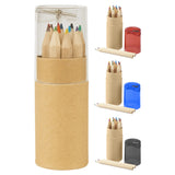 2 in 1 Colour Pencil Tube - Printed