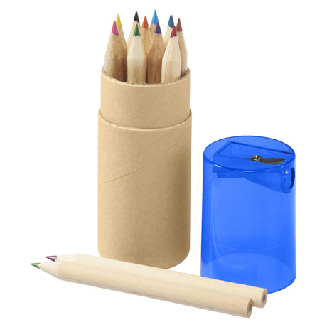 2 in 1 Colour Pencil Tube - Printed