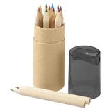 2 in 1 Colour Pencil Tube - Printed