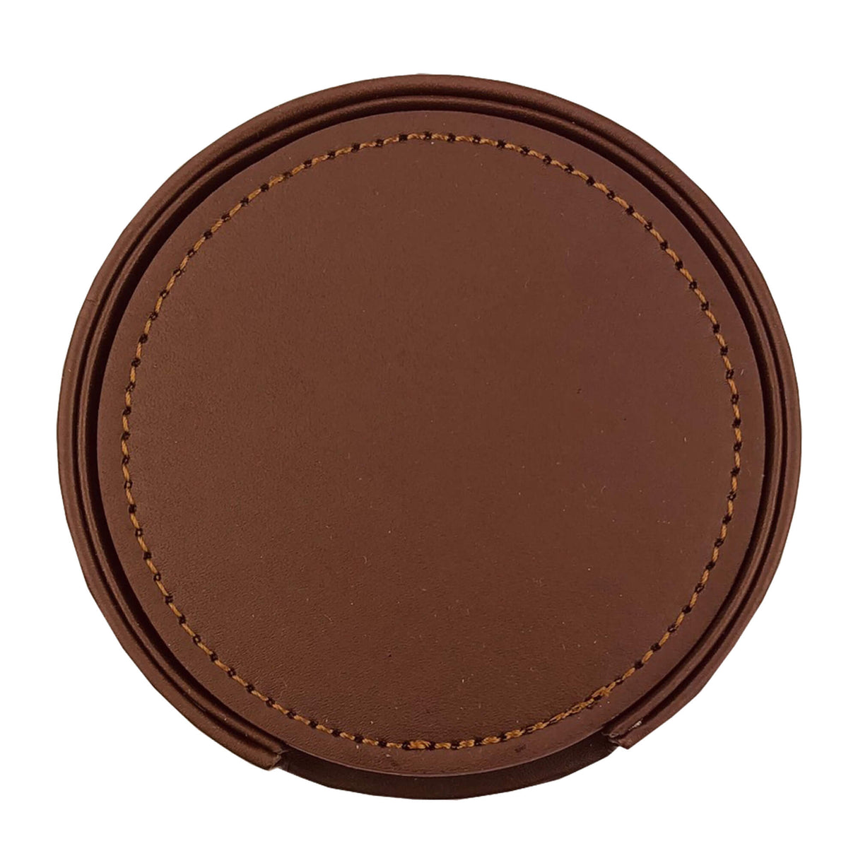 Leather Coaster Set of 6