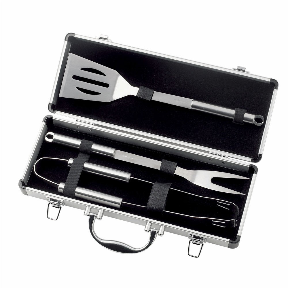 Adventure BBQ Set in Deluxe Case - Engraved
