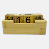 Eco Bamboo Calendar - Printed