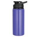 Aluminium Custom Sports Bottle w/ Flip Top Lid 600ml - Engraved