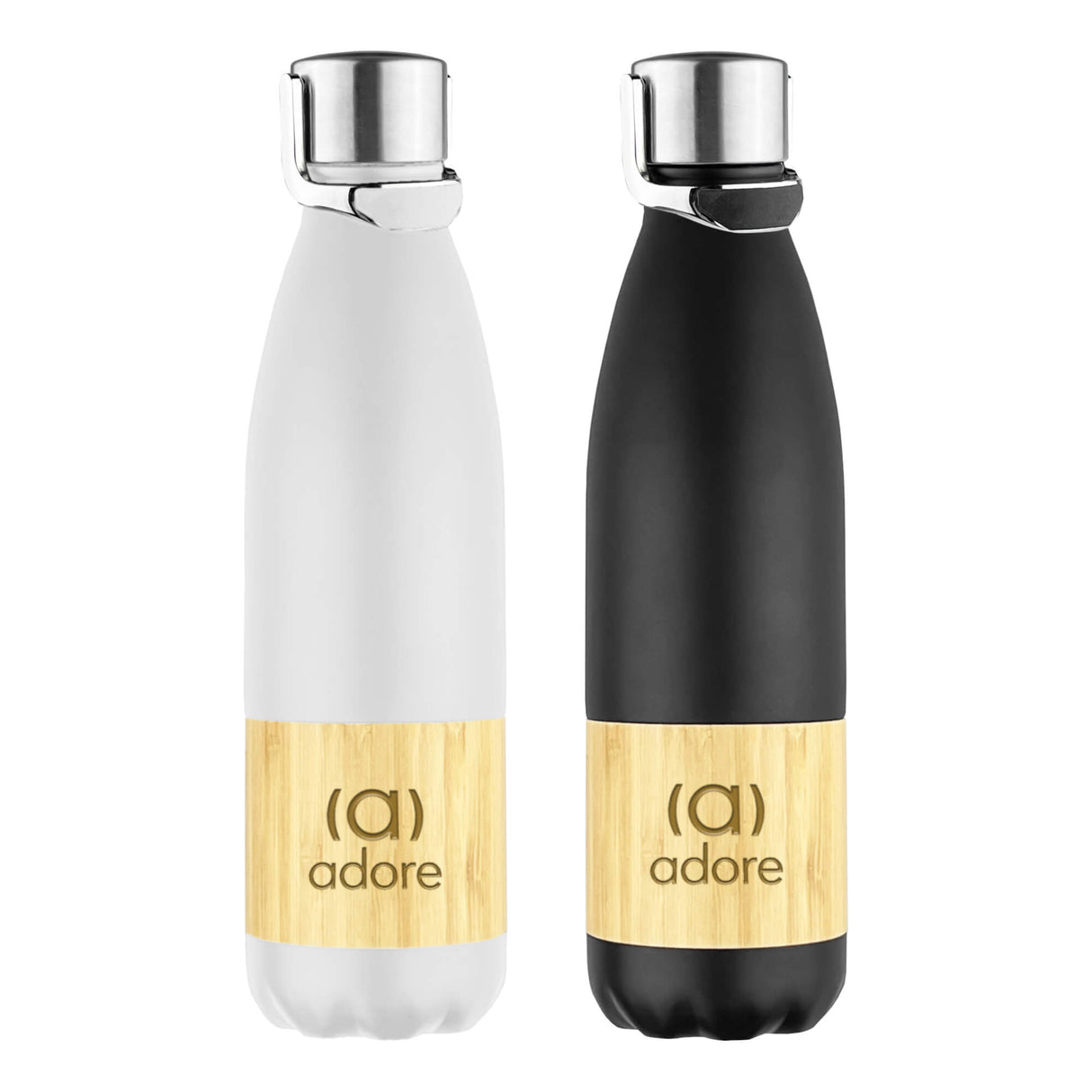 Double Wall Vacuum Drink Bottle 450ml - Engraved