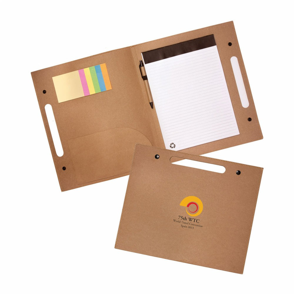 Eco Folder with Pen - Printed