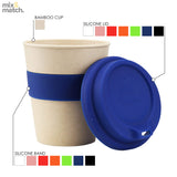 Ecco Bamboo Coffee Cup 8oz - Printed