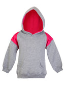 F335PP Team Infant Shoulder Contrast Panel Hoodie