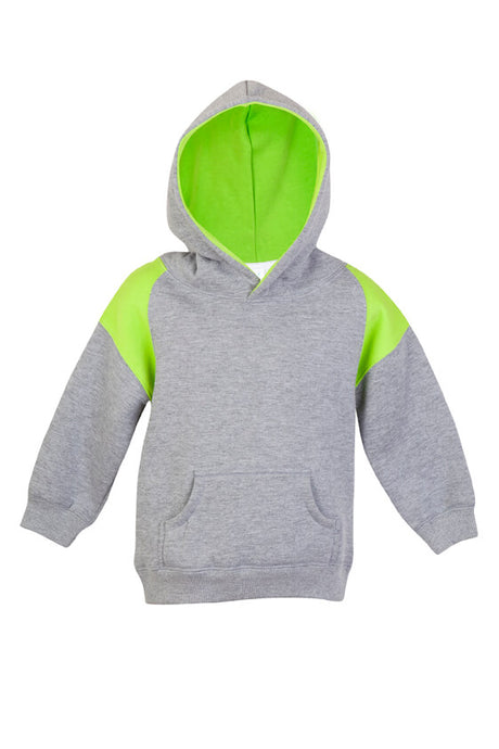 F335PP Team Infant Shoulder Contrast Panel Hoodie