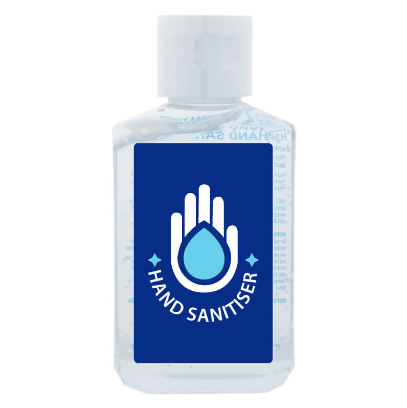 60ml Hand Sanitiser Gel - Printed