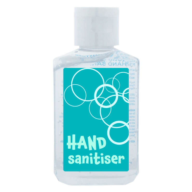 60ml Hand Sanitiser Gel - Printed