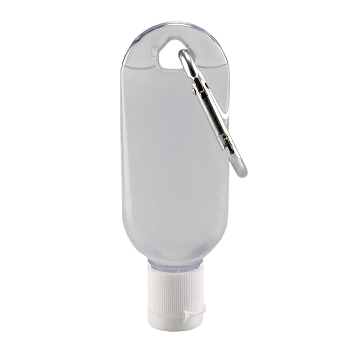 30ml Gel Hand Sanitiser with Carabiner - Printed