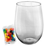 Jelly Bean In Crystal PET Cup