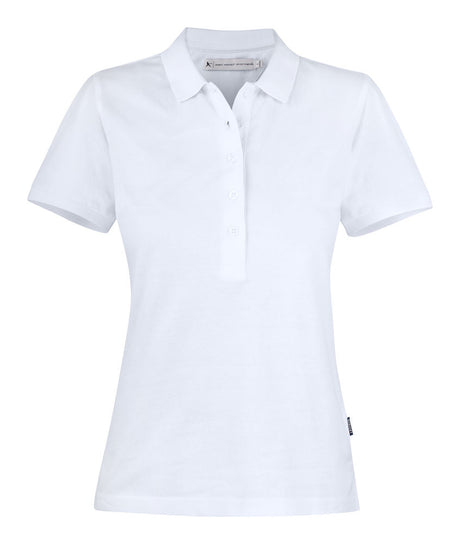 JH200W James Harvest Cotton Polo Ladies - Embroidered