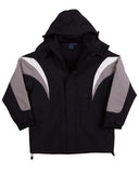 JK28 Bathurst Tri-Colour Jacket With Hood Unisex