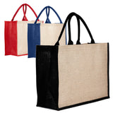 Jute Shopping Bag - Printed