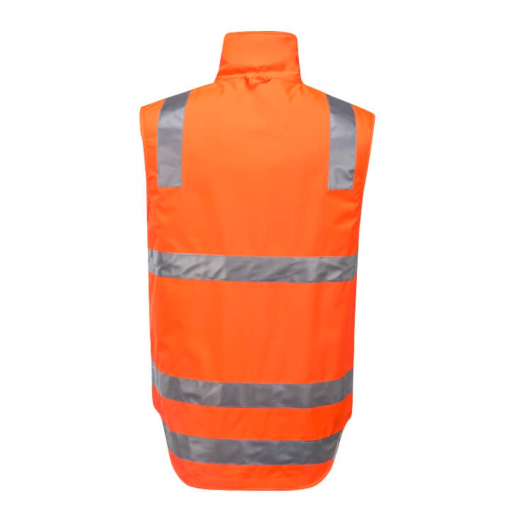 K8132 Reversible Polar Hi-Vis Traffic Vest - dixiesworkwear